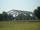KONSTRUKCJA STALOWA HALI 12 M x 20 M x 4,0 M CENA 45 600,00 - 4