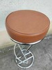 Hoker Hooker Stołek Barowy Kuchenny Krzesło Taboret brązowy - 8