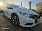 Honda Civic 1.6d#120PS#Ledy#Nav#Climatr#Kamera#Alus#Serwis#Gwarancja#Biała Perła!! - 2