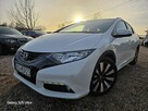 Honda Civic 1.6d#120PS#Ledy#Nav#Climatr#Kamera#Alus#Serwis#Gwarancja#Biała Perła!! - 15