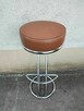 Hoker Hooker Stołek Barowy Kuchenny Krzesło Taboret brązowy - 3