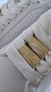 Sportowe buty LACOSTE biało/złote - 7