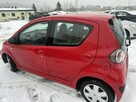 Toyota Aygo 5 drzwi, niski przebieg, klimatyzacja, isofix, nowe opony zimowe - 7