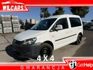 Volkswagen Caddy 4x4, Klimatyzacja, Hak holowniczy, Ele szyby, Ele lusterka
