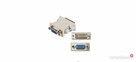 Adapter DVI - VGA przejściówka do monitora Adapter DVI - VGA - 3