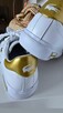 Sportowe buty LACOSTE biało/złote - 5