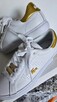 Sportowe buty LACOSTE biało/złote - 4