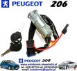 NOWA Markowa stacyjka zapłonowa + kostka PEUGEOT 206 po 98- - 4