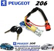 NOWA Markowa stacyjka zapłonowa + kostka PEUGEOT 206 po 98- - 2