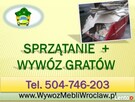 WYWÓZ MEBLI WROCŁAW, tel 504-746-203, Sprzątanie piwnic, - 2