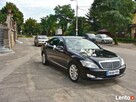 Ekskluzywna limuzyna Mercedes S-class do ślubu - 3