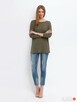 Sweter khaki - nietoperz Top Secret - 2