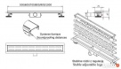 Odpływ liniowy pod płytkę 50 60 70 80 90 100 do150 10lat Gw - 5