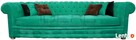 Pikowana Sofa Chesterfield March Rem z funkcją spania - 6