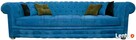 Pikowana Sofa Chesterfield March Rem z funkcją spania - 3