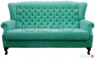 Stylowa sofa Chesterfield Uszak w tkaninie - 7