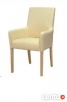 Krzesło fotel z podłokietnikami tapicerowane producent glamo - 3