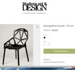 Nowoczesne geometryczne krzesło ! Meble do salonu - 2