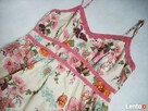 PAPAYA Letnia Sukienka Falbany Bawełna 44 XXL - 4