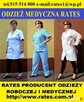 Fartuchy Medyczne cena 20,00 zł.netto RATES Producent Odzież - 9
