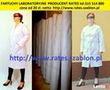 Fartuchy laboratoryjne 22,14 zł.RATES Producent Odzieży - 8