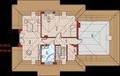 Projekt domu jednorodzinnego z garażem IWA G2 - 2