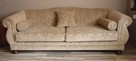 Kanapa 3-osobowa sofa promocja wypoczynek welur stylowa - 1