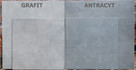 Płytki gresowe na podłogę ścianę Monetgo Antracyt jak beton - 3