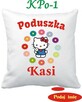 Poduszka HELLO KITTY imię Gratis prezent imieniny urodziny - 1