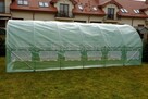 Tunel foliowy z oknami - 7 m2 350x200x200 cm zielony - 2