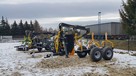 Przyczepa Leśna do drewna Country 3t Żuraw Dźwig 4,3 CHWYTAK - 10