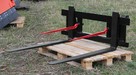 Karetka z widłami 1200x80x40mm klasa 2A zęby Euro złącze - 2