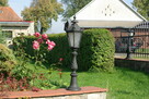 LAMPA ŻELIWNA STYLOWA OGRODOWA TARAS OŚWIETLENIE - 3