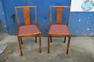 2 Krzesła na sprężynach, Oryginalne Krzesło PRL, Meble PRL - 2