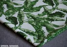 Tkanina obiciowa dekoracyjna GREEN, BANANA liść bananowca - 3