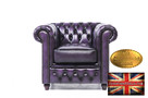 Chesterfield sofa 1 os Brighton FIOLET - 1