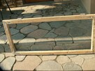 Rama okienna lustro aranżacja wnętrz obraz okno loft 52x114 - 2