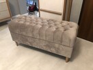 sprzedam pufe podnoszona w tkaninie Casablanca - 3