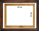 Rama drewniana na obraz grafikę foto 40 x 40 cm - 1