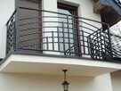 Ogrodzenia nowoczesne balustrady całoszklane stalowe - 6