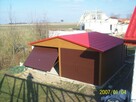 drewnopodobny garaż 4x6 wzmocniony profil orzech dąb blaszak - 3