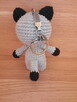 Brelok, breloczek kot, kotek handmade, rękodzieło, szydełko - 3