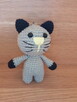 Brelok, breloczek kot, kotek handmade, rękodzieło, szydełko - 2