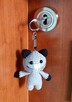 Brelok, breloczek kot, kotek handmade, rękodzieło, szydełko - 1