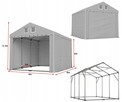 Namiot PRESTIGE 4x6-4m magazynowy HALA PRZEMYSŁOWA magazyn - 5