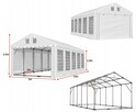 Namiot PRESTIGE 5x10-2,6m ogrodowy imprezowy - 4