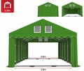 Namiot PRESTIGE 5x10-2,6m magazynowy handlowy wiata garaż - 4