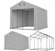 Namiot PRESTIGE 4x6-4m magazynowy HALA PRZEMYSŁOWA magazyn - 1