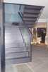 SCHODY DREWNIANE BALUSTRADY ZE STALI NIERDZEWNEJ - 4