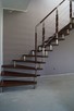 SCHODY DREWNIANE BALUSTRADY ZE STALI NIERDZEWNEJ - 3